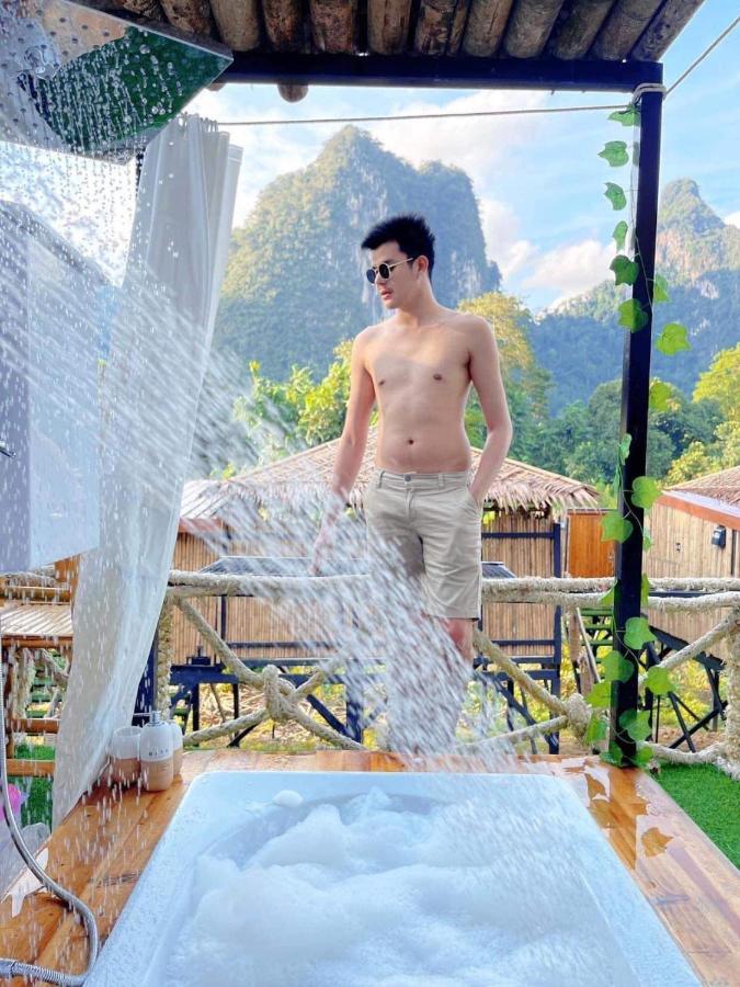 Bridge Hill Cafe Glamping Hotel Khao Sok National Park Kültér fotó