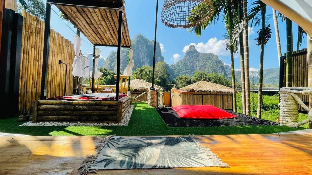 Bridge Hill Cafe Glamping Hotel Khao Sok National Park Kültér fotó