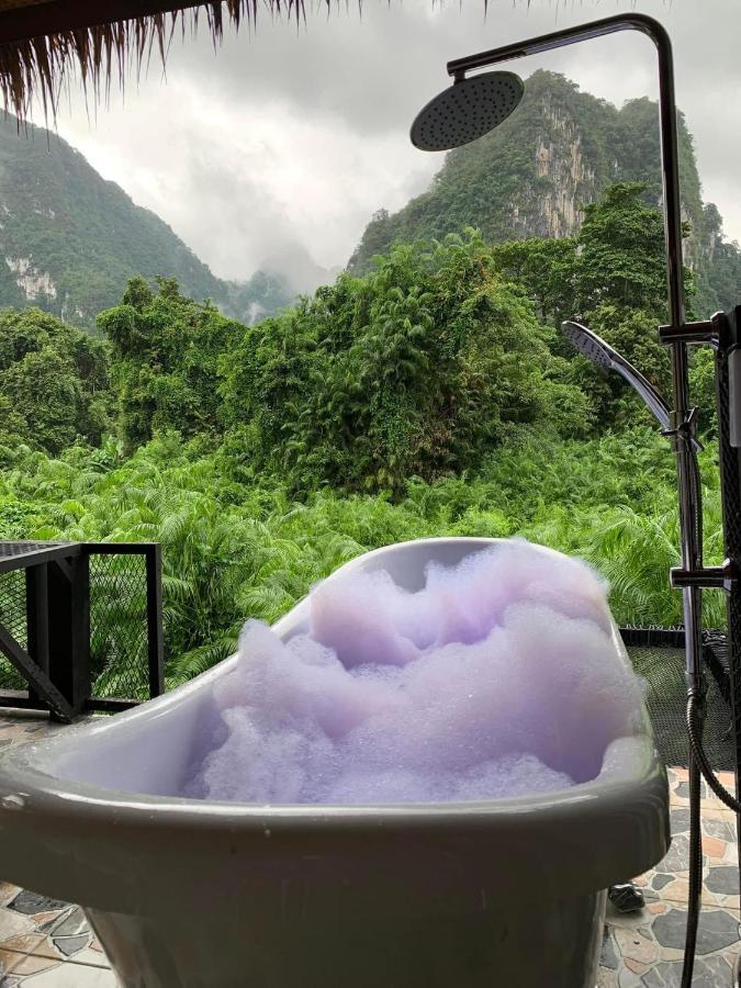 Bridge Hill Cafe Glamping Hotel Khao Sok National Park Kültér fotó