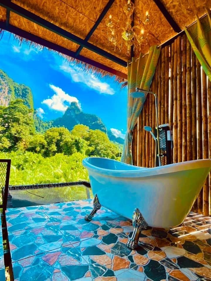 Bridge Hill Cafe Glamping Hotel Khao Sok National Park Kültér fotó