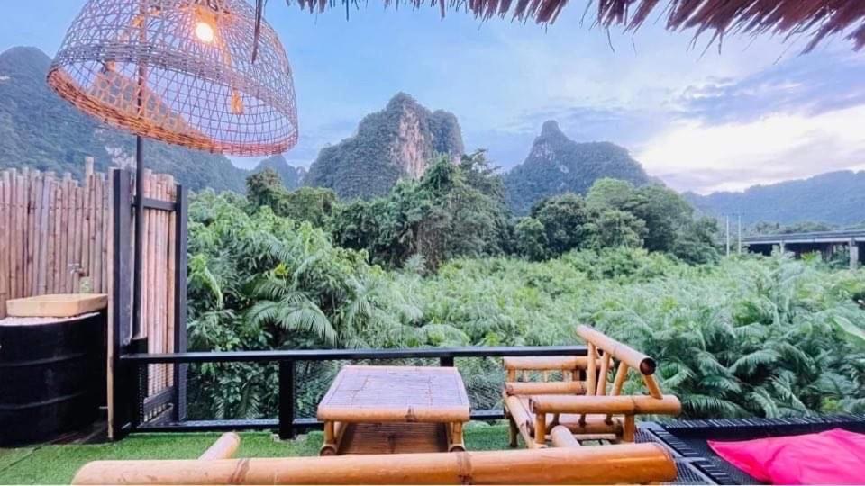 Bridge Hill Cafe Glamping Hotel Khao Sok National Park Kültér fotó