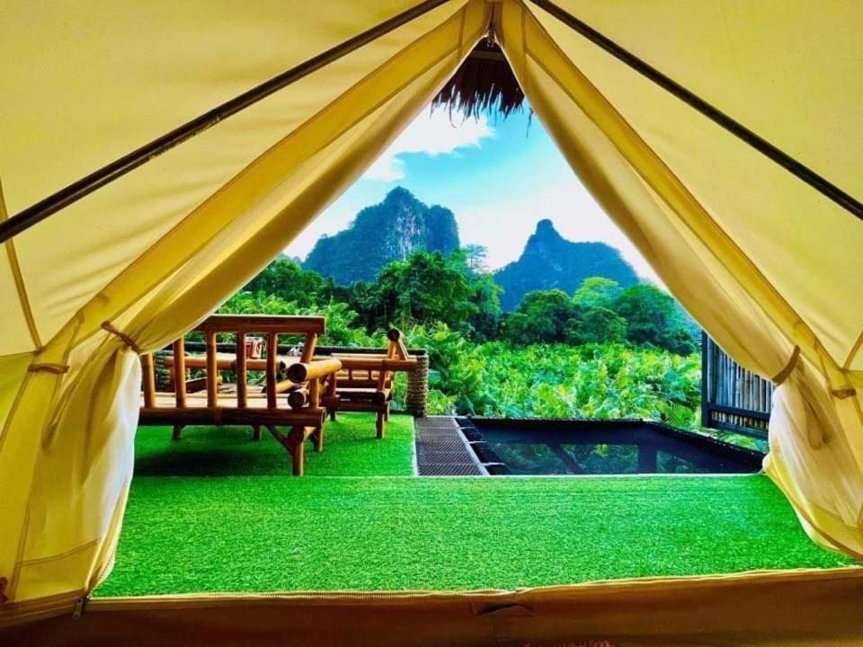 Bridge Hill Cafe Glamping Hotel Khao Sok National Park Kültér fotó